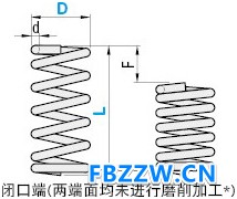 压缩弹簧尺寸图,压簧尺寸图