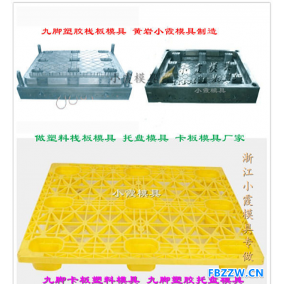 黄岩注塑模具订制双层注塑地台板模具设计加工垃圾桶模具2019