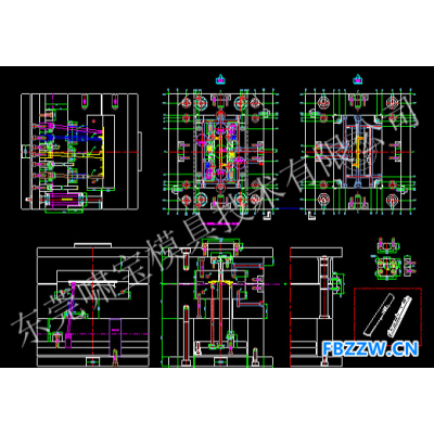 DME出口模具设计，专业UG全3D模具设计