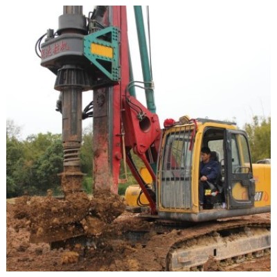 桩工机械 打桩机 挖机改装小型旋挖钻机LD260
