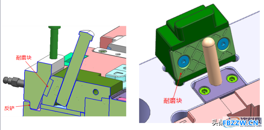 UG模具设计之出口模滑块机构设计要点